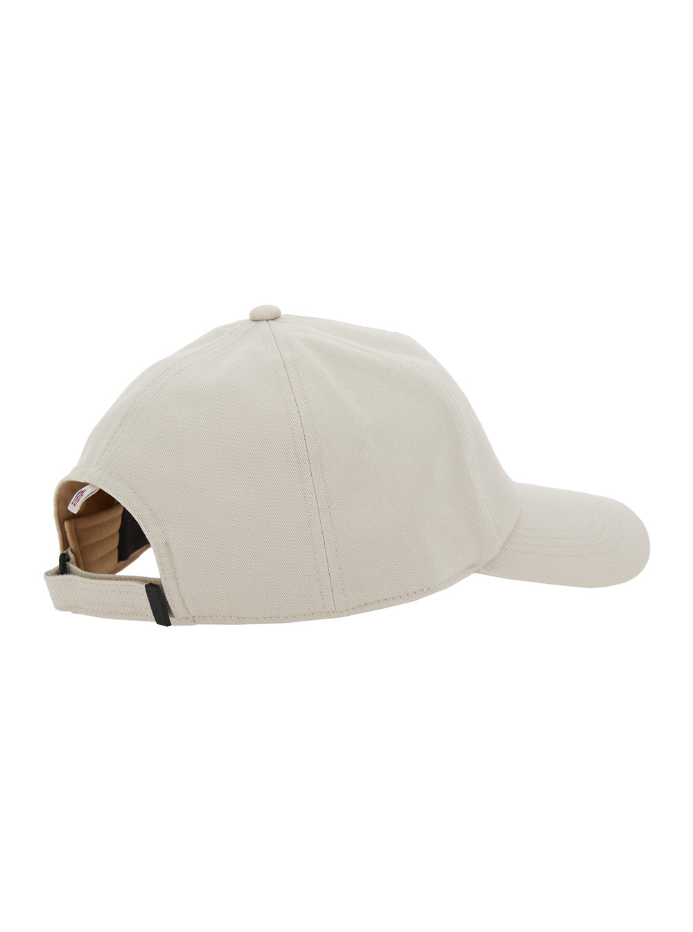 Moncler Grenoble Men Grey Baseball Cap With Logo Embroidery In Cotton Man