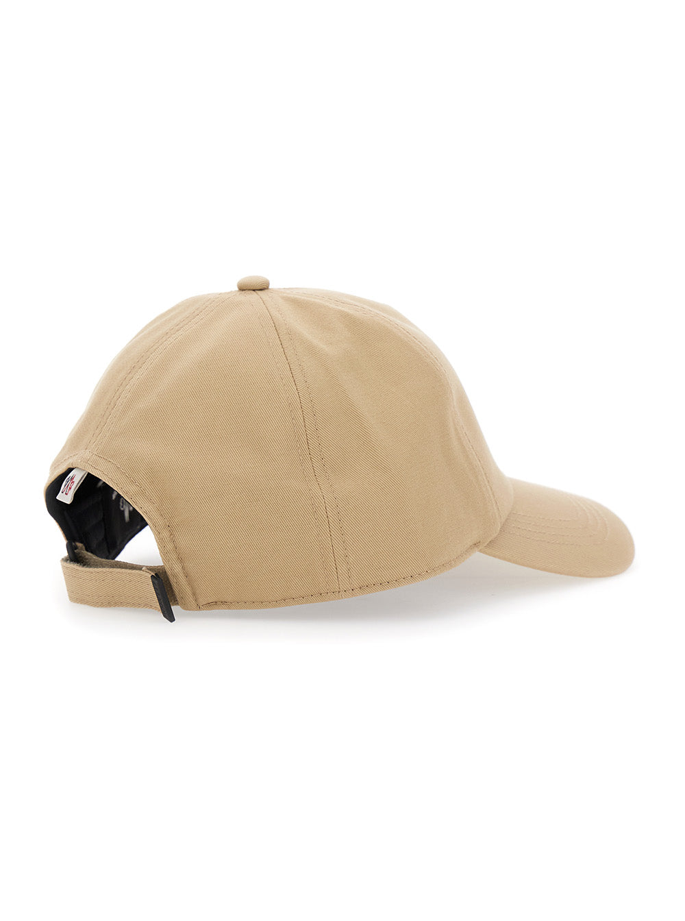 Moncler Grenoble Women Beige Baseball Cap With Logo Patch On The Front In Cotton Woman