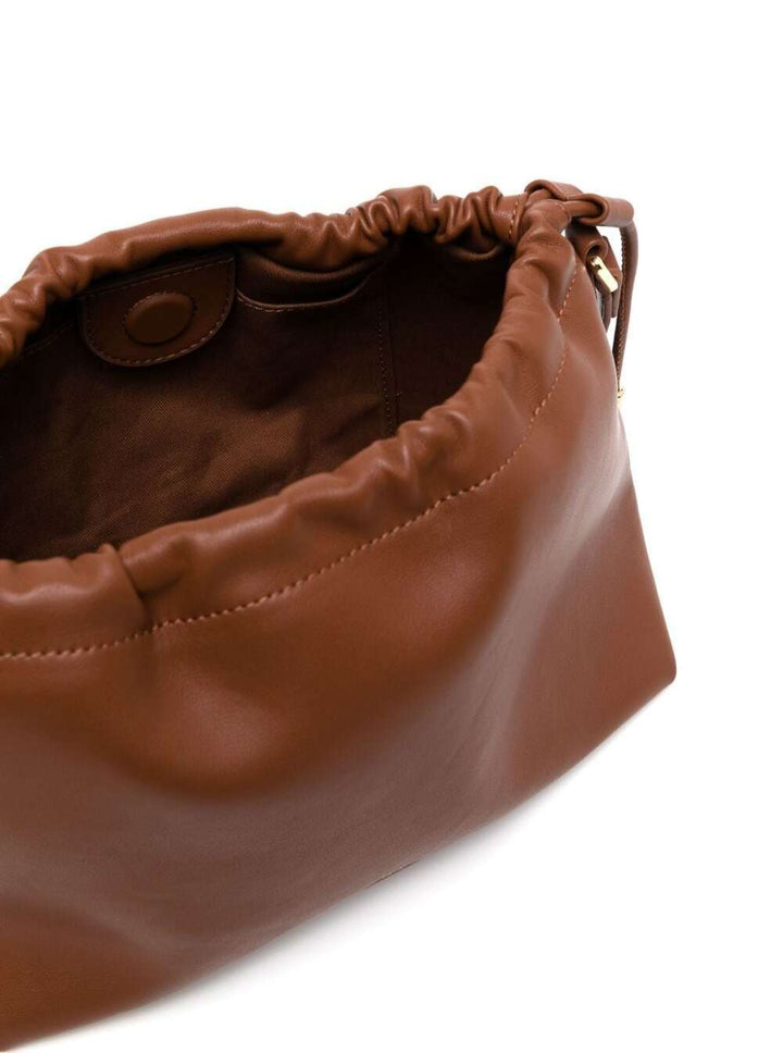 A.P.C. Women Btown Crossbody Bag With Logo Lettering On The Front And Drawstring Closure In Ecoleather Woman