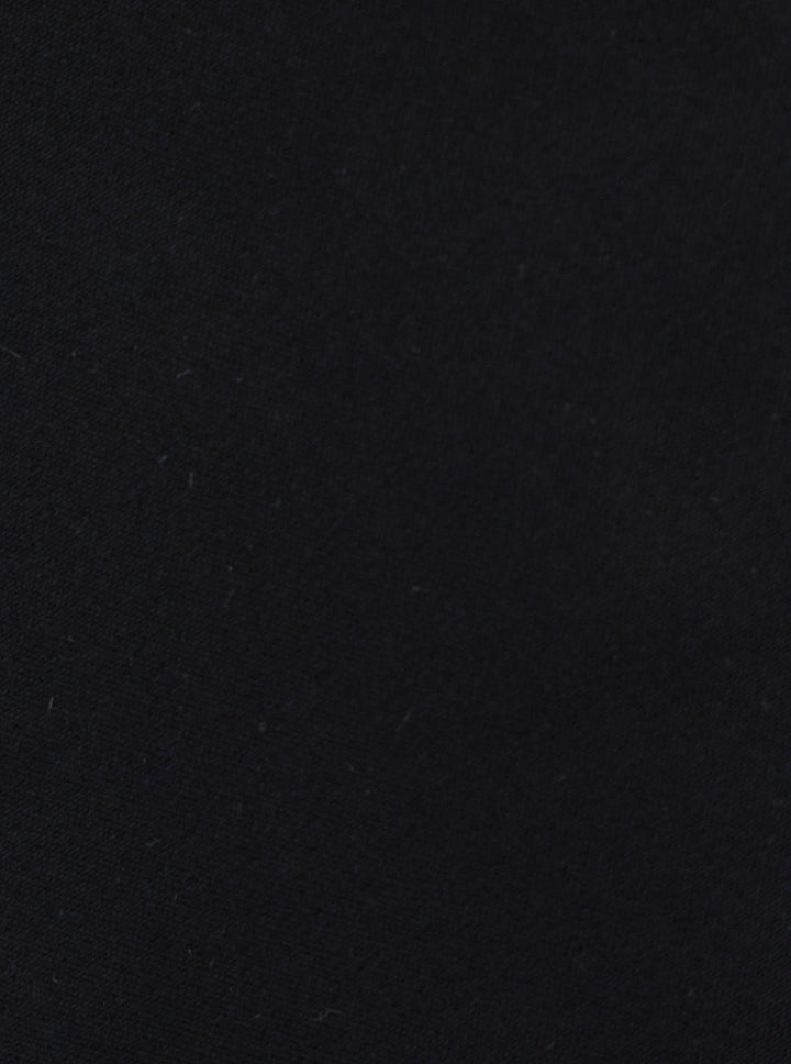 Dolce & Gabbana Men Black Tie With Single Loop On The Rear In Silk Man