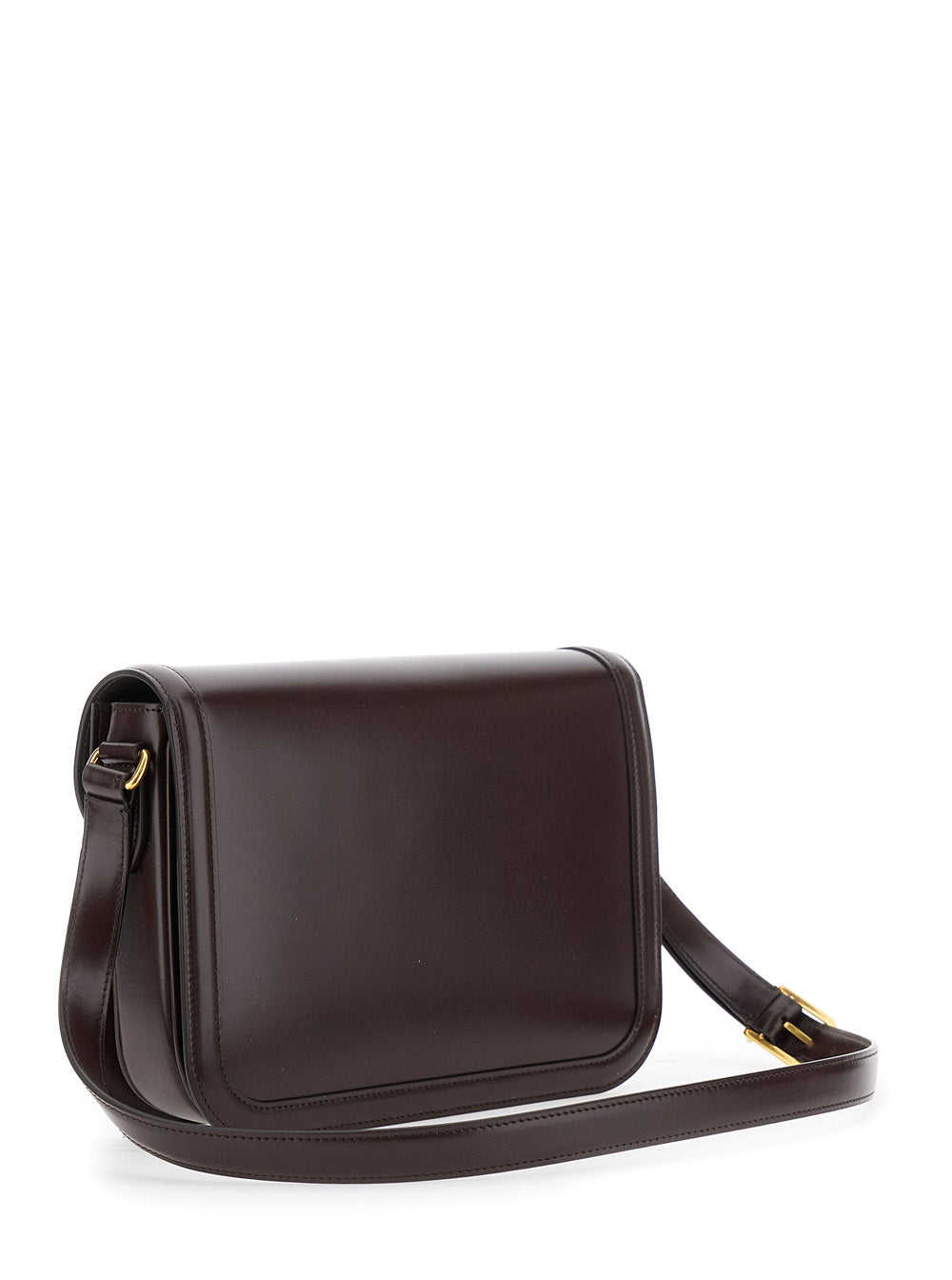 Valentino Garavani Women '9To5' Brown Crossbody Bag With Vlogo Detail On The Front And Adjustable Shoulder Strap In Leather Woman
