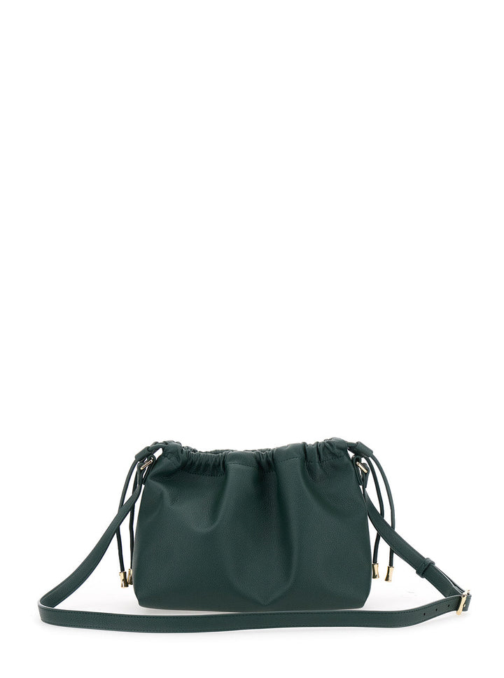 A.P.C. A.p.c. A.p.c. Ninon Green Mini Crossbody Bag With Drawstring Closure And E... Handbag | Designer Sale