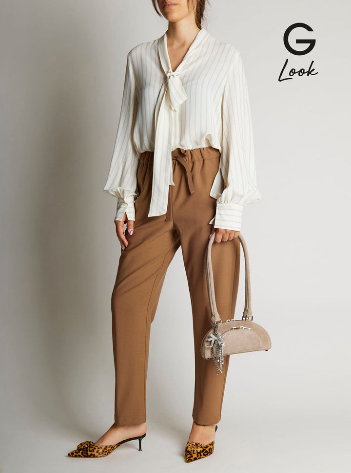 Self-Portrait Women Grey Shoulder Bag With Two Top Handles And Charm Detail On The Front In Suede Woman