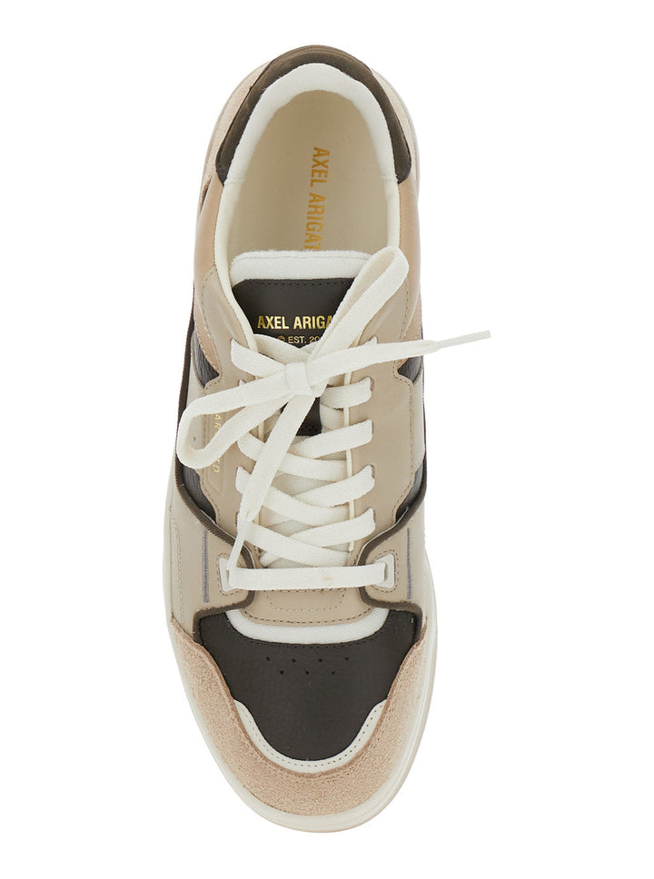 Axel Arigato Men 'Clay' Beige Sneaker With Inserts And Logo Embossed On The Side In Leather Man