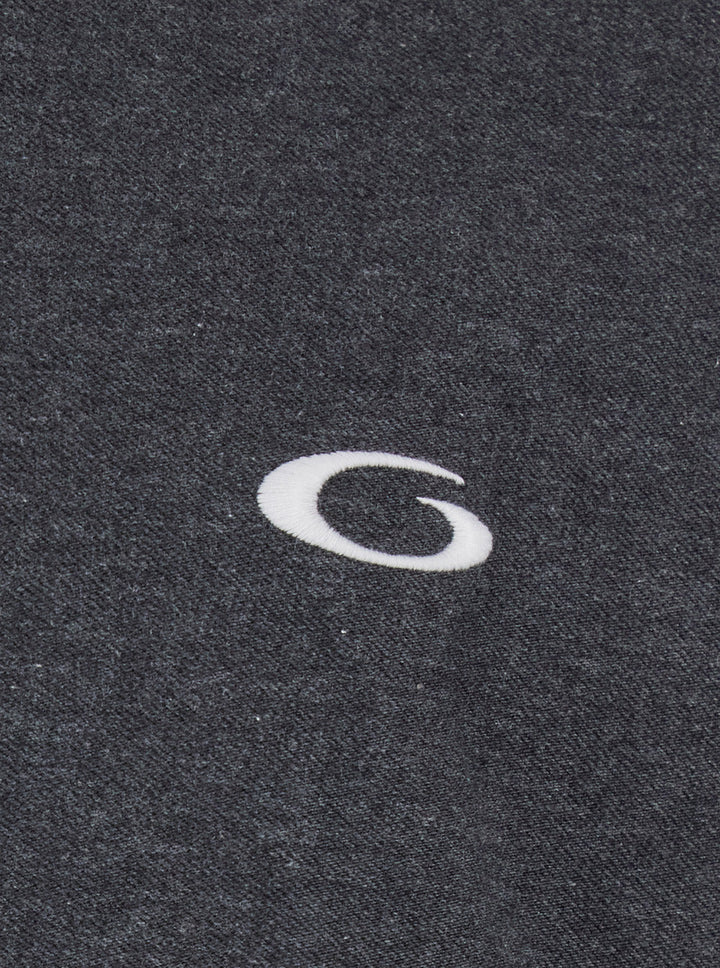 Balenciaga Men Grey Sweatshirt With Fixed Hood And Logo Detail On The Front In Cotton Man