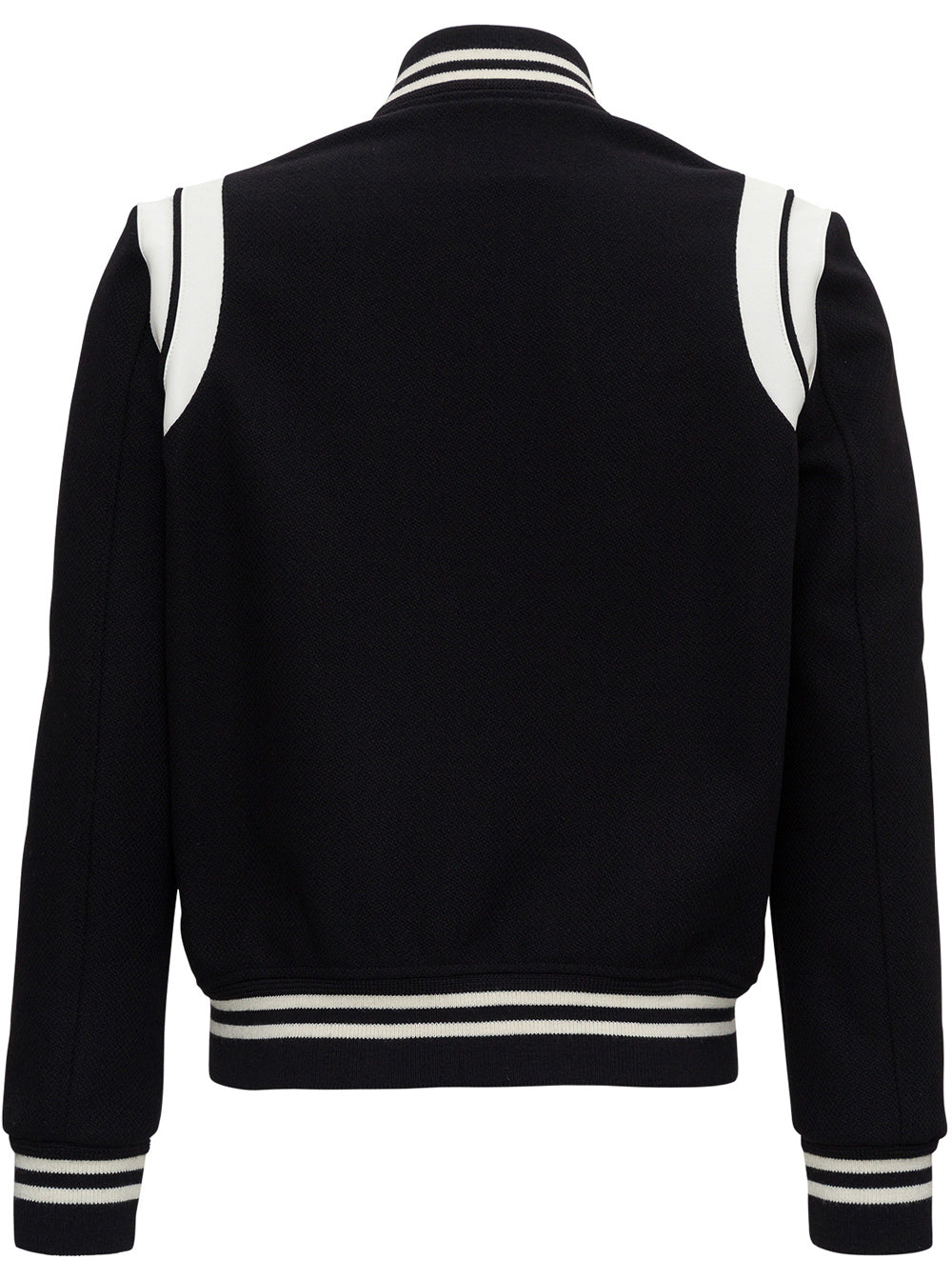 Saint Laurent Men Saint Laurent Man's Wool Teddy Bomber Jacket