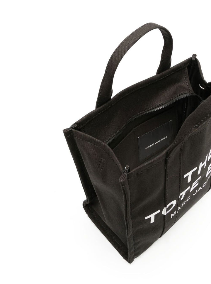 Marc Jacobs Women Tote Bag 'The Medium Tote' With Contrast Logo Print In Black For Women