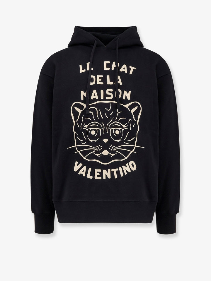 Valentino Men Le Chat De La Maison Cotton Sweatshirt