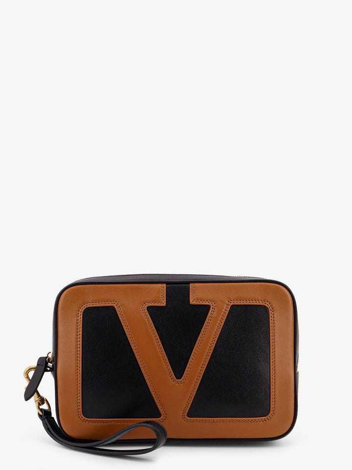 Valentino Garavani Men Valentino Garavani Viva Superstar Leather Clutch
