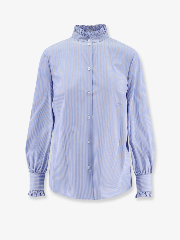 Valentino Women Classic Stripe Poplin Shirt