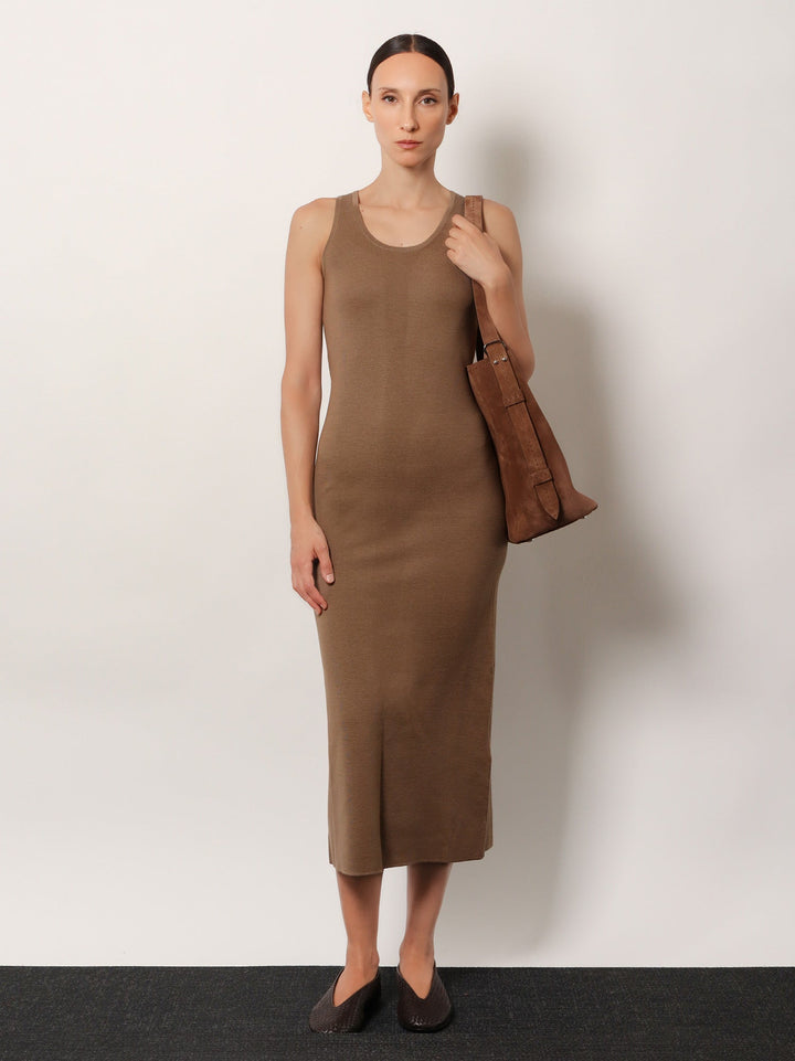 Max Mara Women Aceri Virgin Wool Long Dress