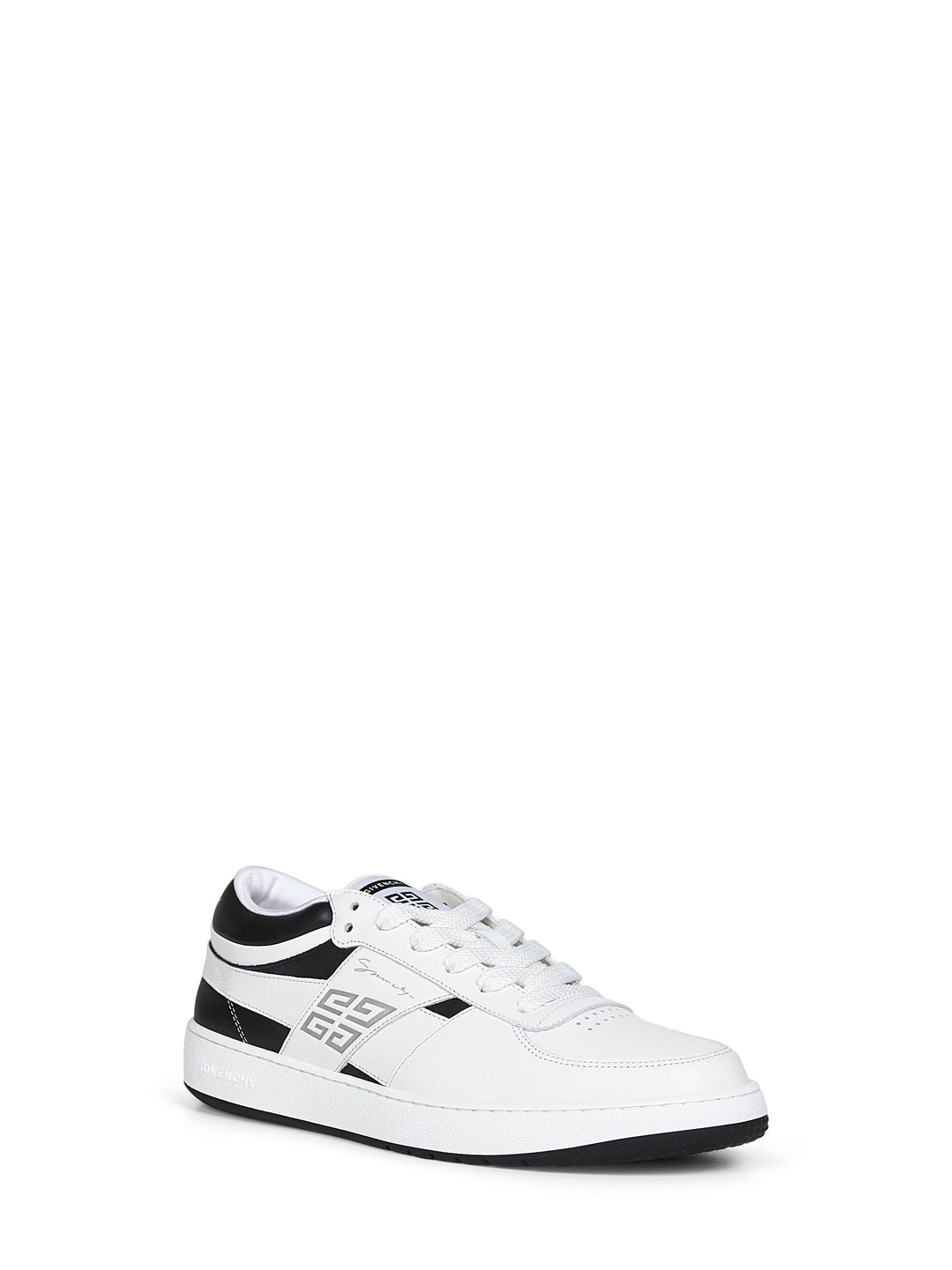 Givenchy Men White Leather G Move Sneakers
