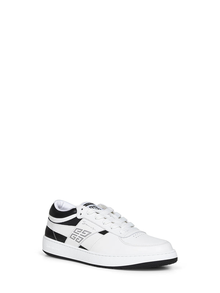 Givenchy Men White Leather G Move Sneakers