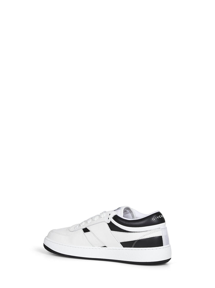 Givenchy Men White Leather G Move Sneakers