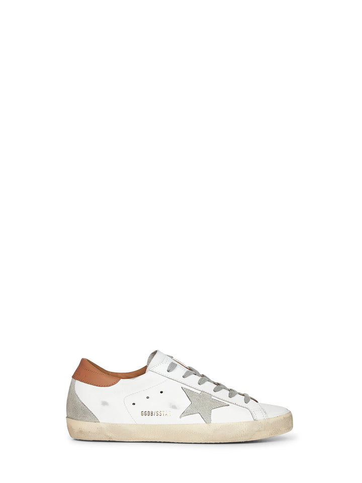 Golden Goose Women White Leather Super-Star Sneakers