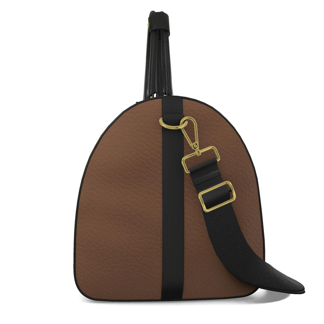 S7 Riviera Soleil | Yellow &amp; Brown Signature Leather Duffle Bag