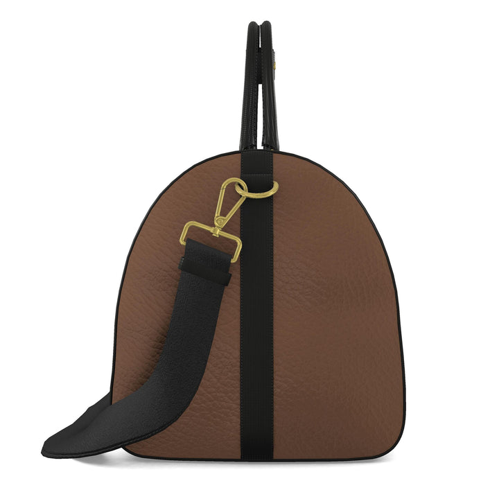 S7 Riviera Soleil | Yellow &amp; Brown Signature Leather Duffle Bag