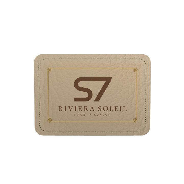 S7 Riviera Soleil | Yellow &amp; Brown Signature Leather Duffle Bag