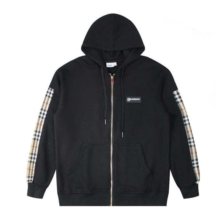 Burberry Vintage Check Panel Oversized Jacket  &