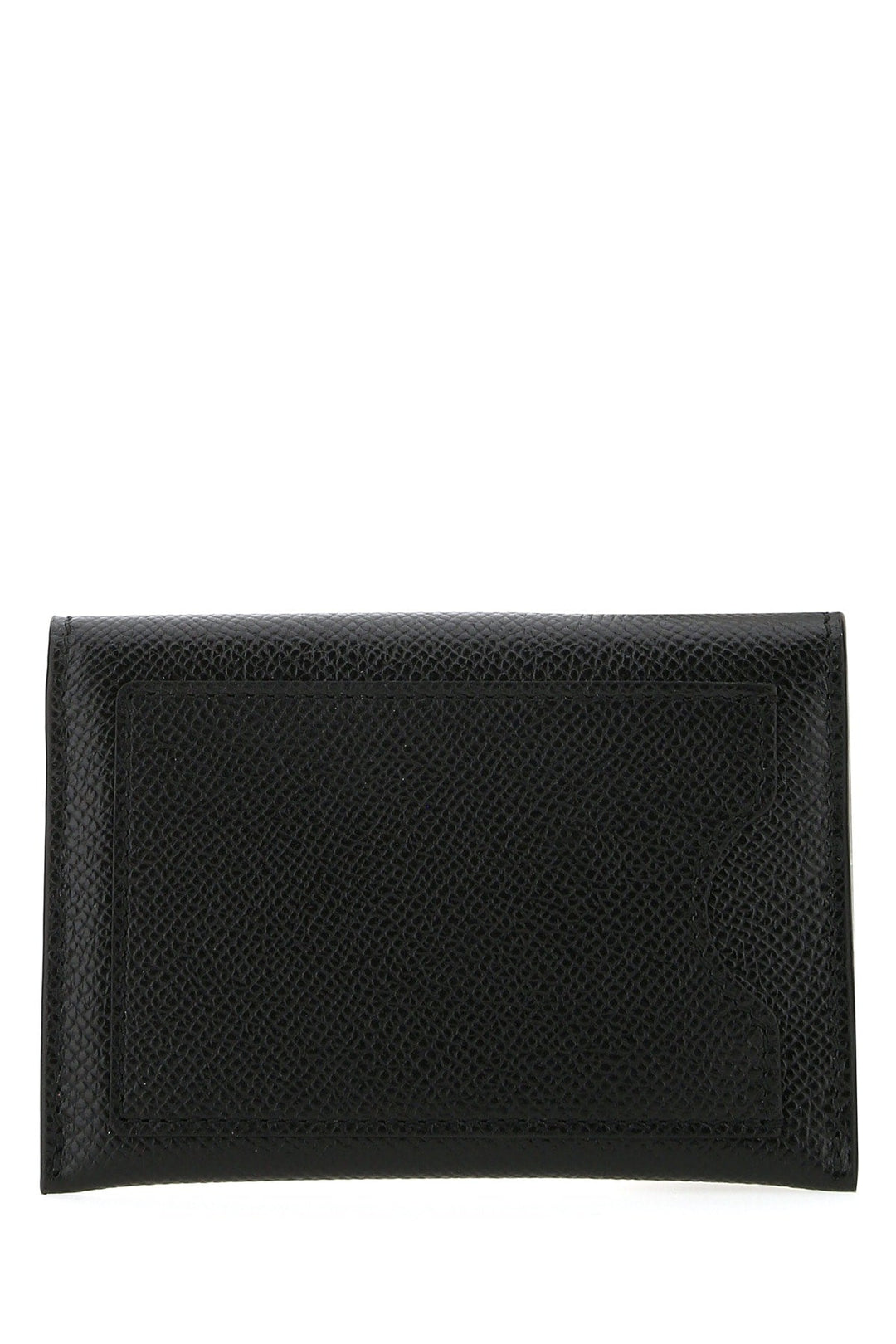 Salvatore Ferragamo Women Black Leather Card Holder
