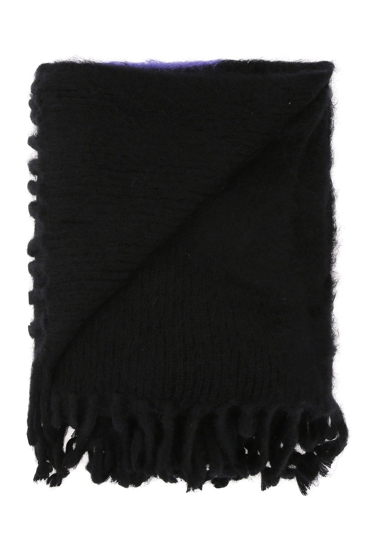 Off White Unisex Gradient Blanket