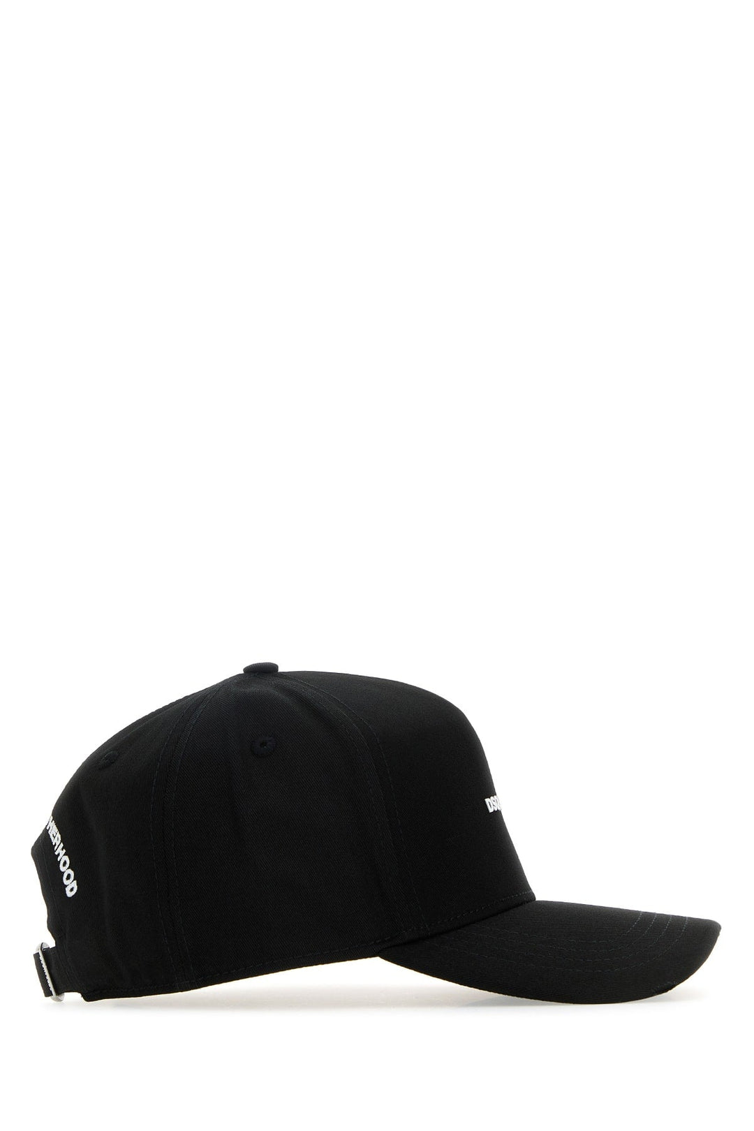Dsquared Men Black Cotton Baseball Cap