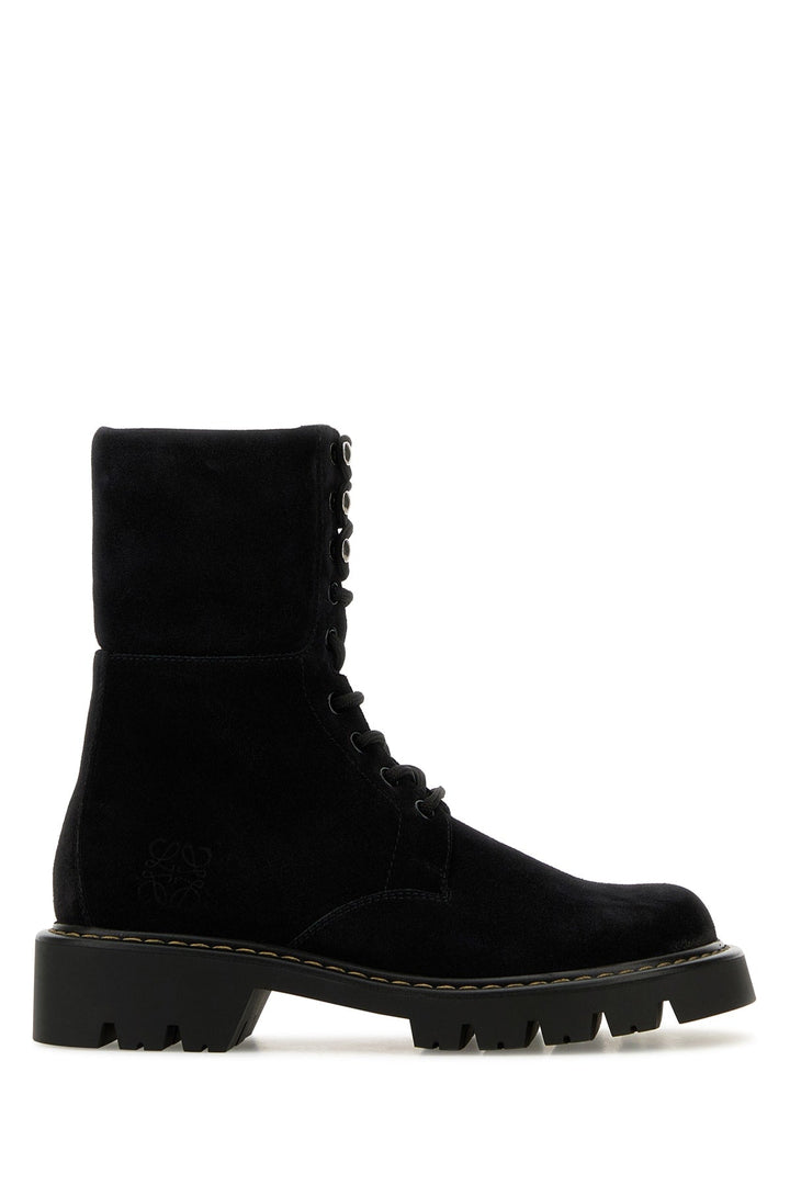 Loewe Women Sierra Combat Lace Up Boot