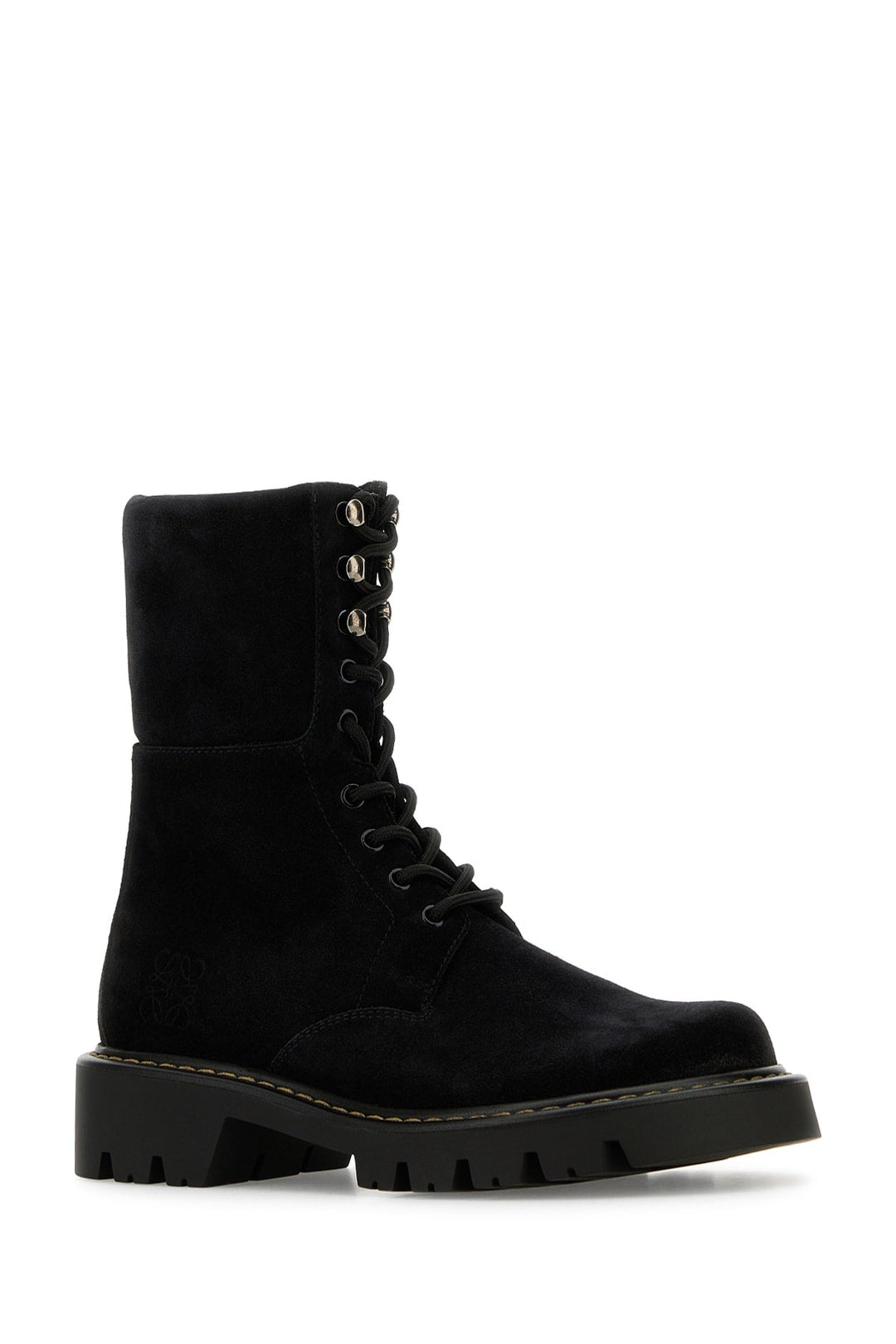 Loewe Women Sierra Combat Lace Up Boot