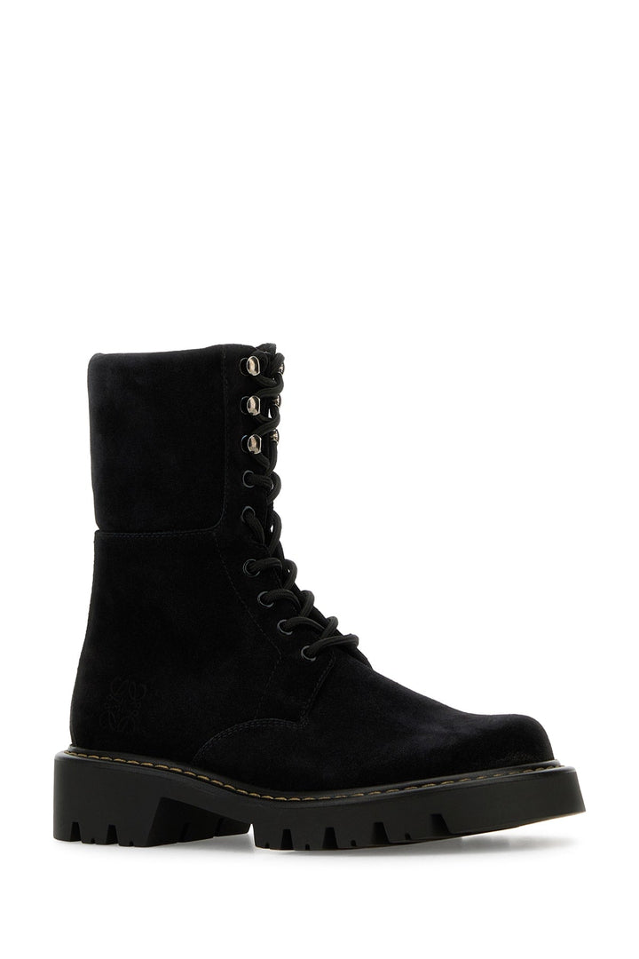 Loewe Women Sierra Combat Lace Up Boot