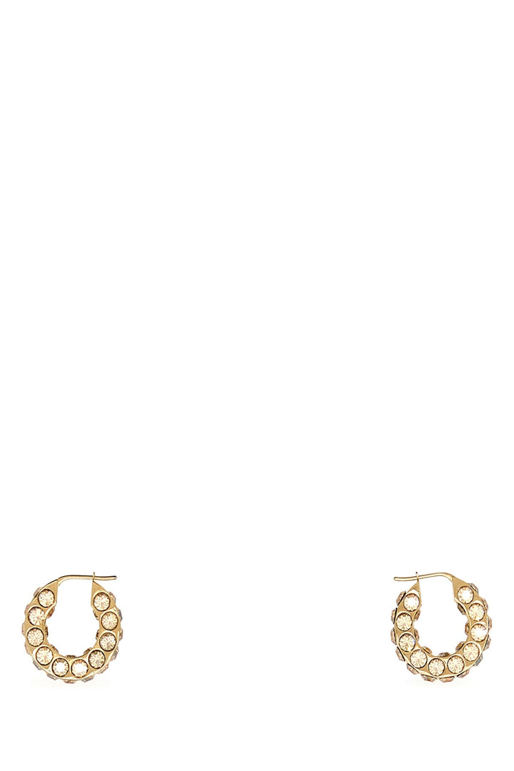Amina Muaddi Women Embellished Metal Small Jaheel Earrings