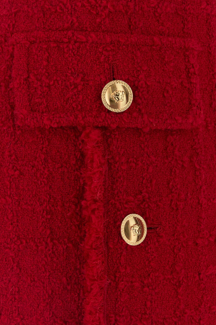 Versace Women Skirt Responsible Heritage Textured Tweed