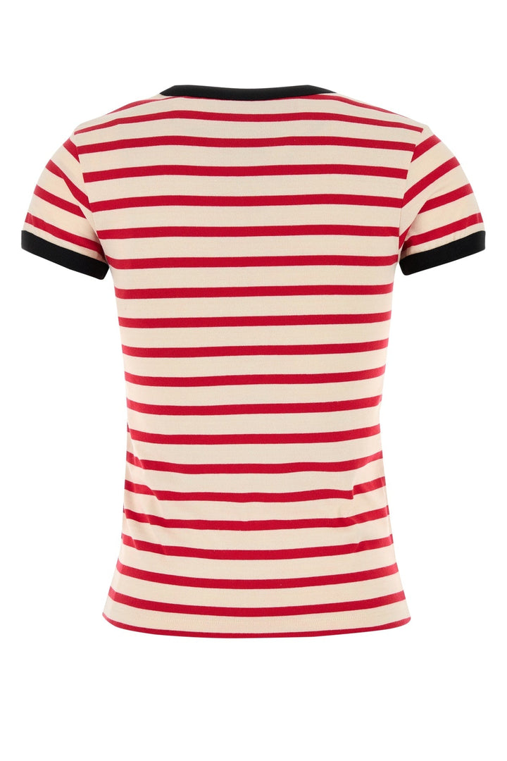 Valentino Garavani Women Embroidered Cotton T-Shirt