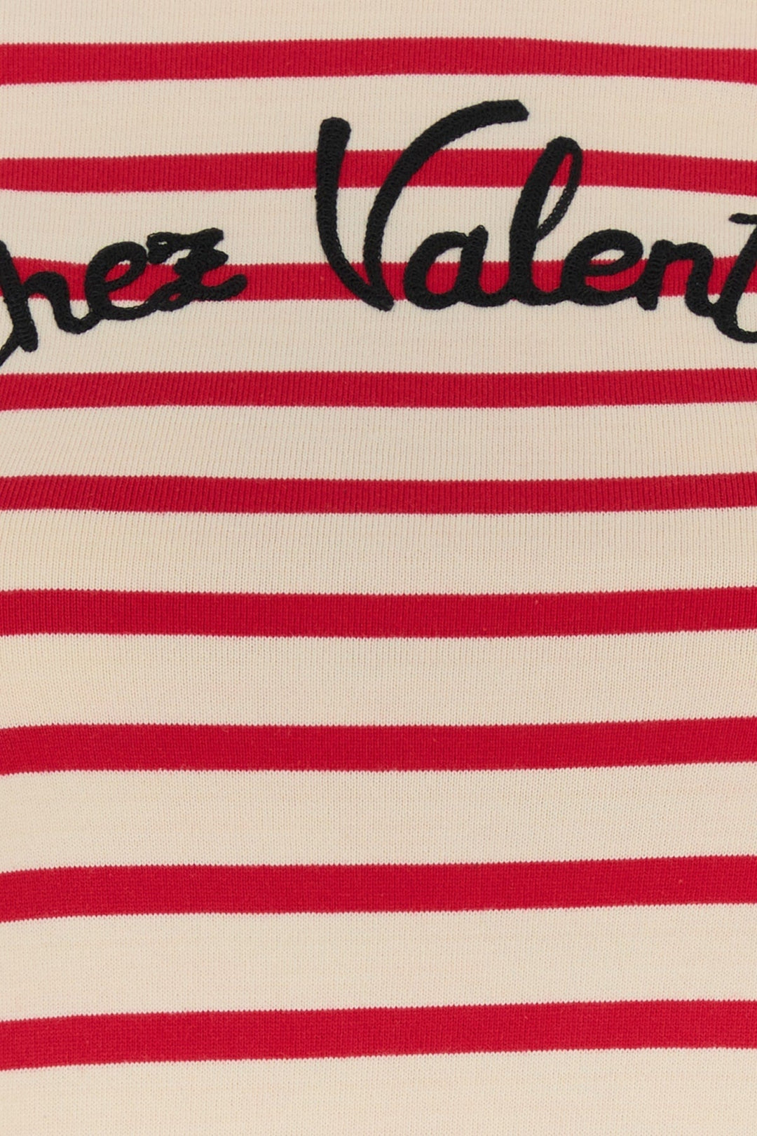 Valentino Garavani Women Embroidered Cotton T-Shirt