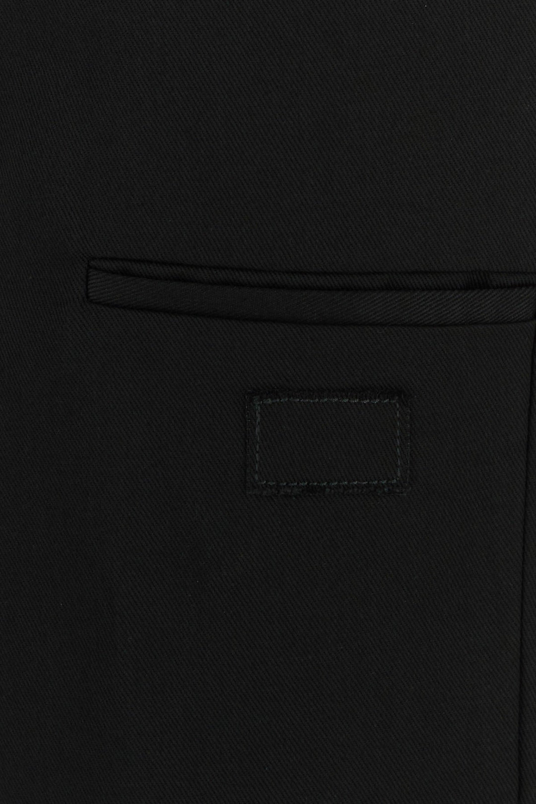 Maison Margiela Women Black Twill Skirt