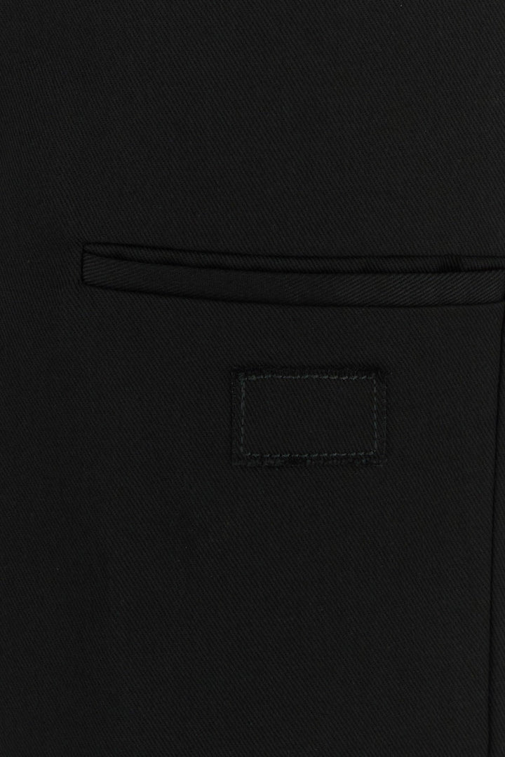 Maison Margiela Women Black Twill Skirt