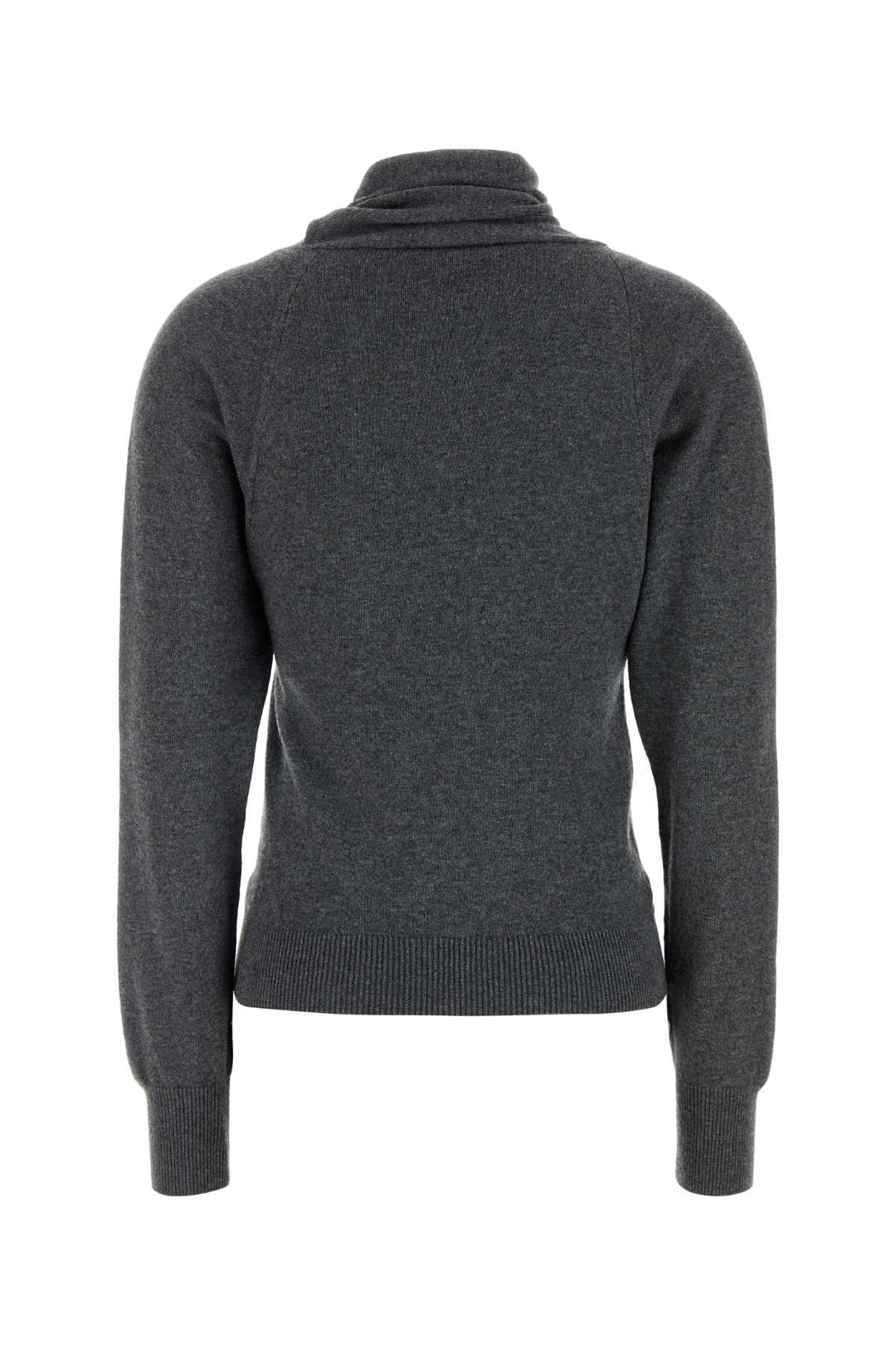 Tom Ford Women Dark Grey Cashmere Blend Sweater