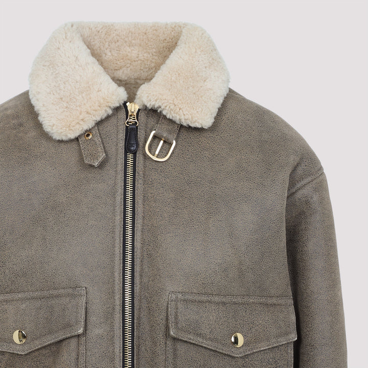 Celine Aviateur Brode Blouson Women