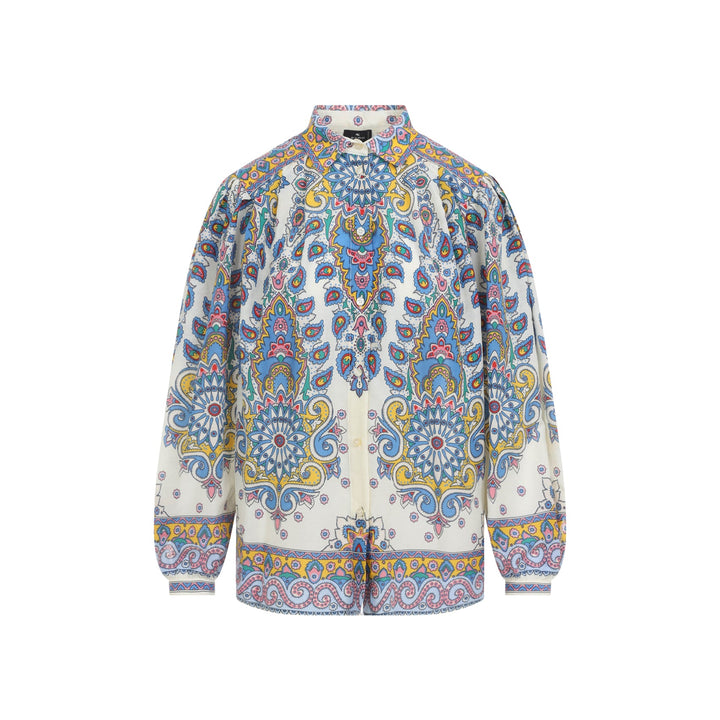 Etro Cotton And Silk Blouse Women