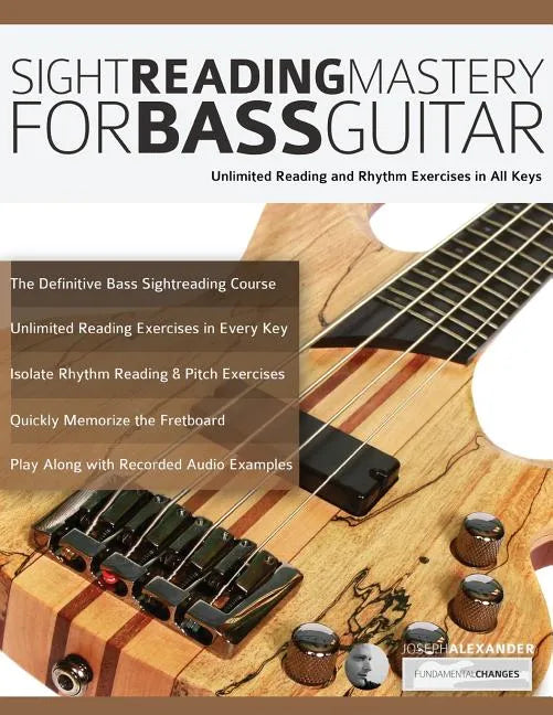 Sight Reading Mastery for Bass Guitar - Paperback