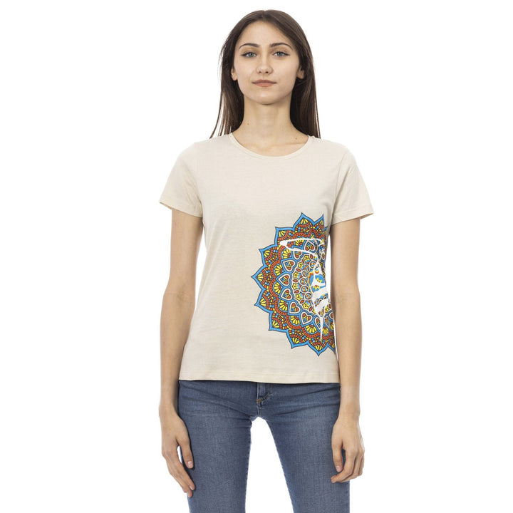 Trussardi Action women's brown T-shirts