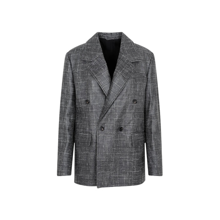 Bottega Veneta Printed Leather Jacket Women