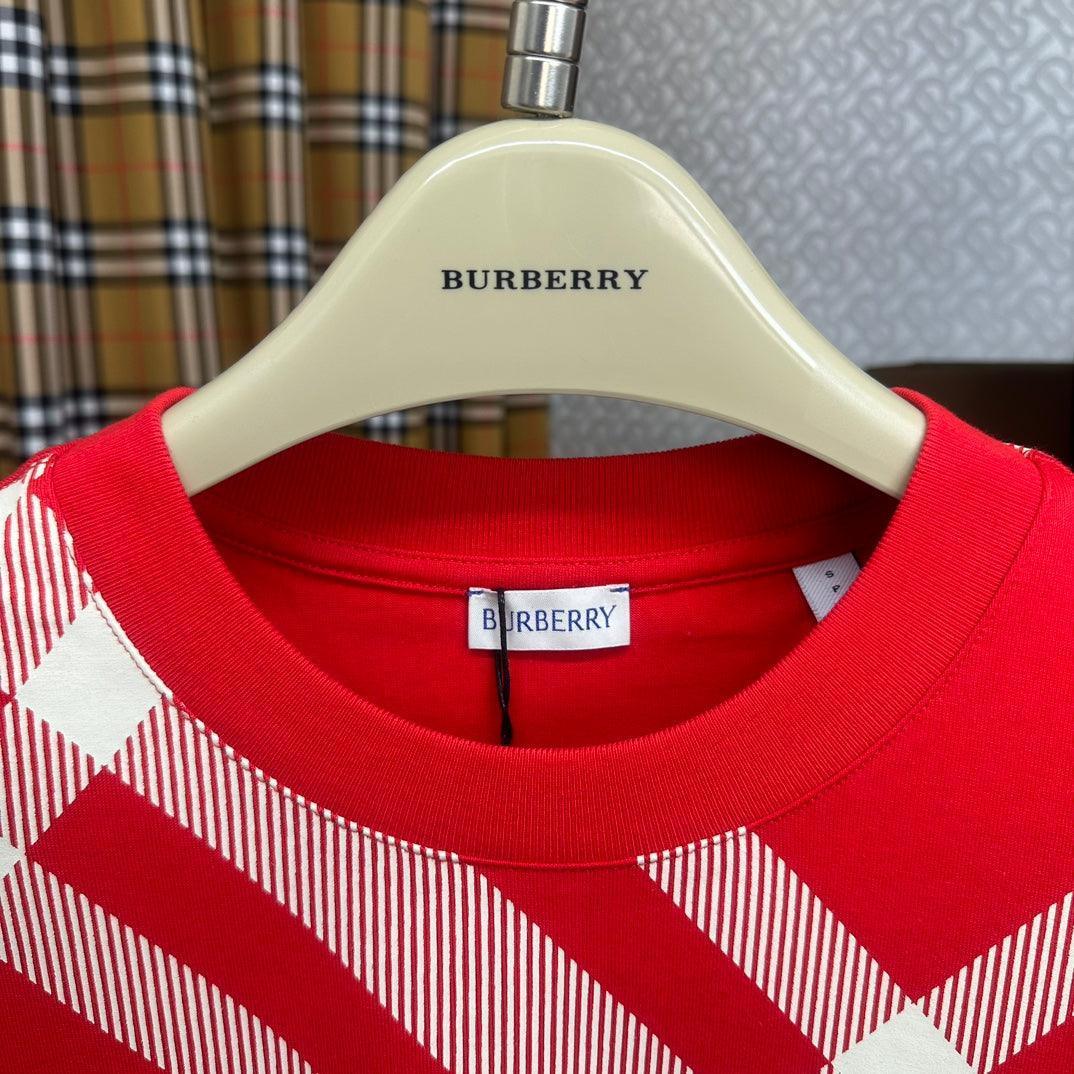 Burberry T-Shirt Without Collar &