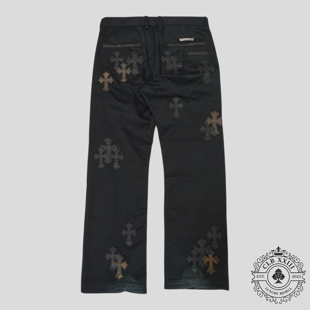 Chrome Hearts Cross Patch Chino Pants in Black/Camo