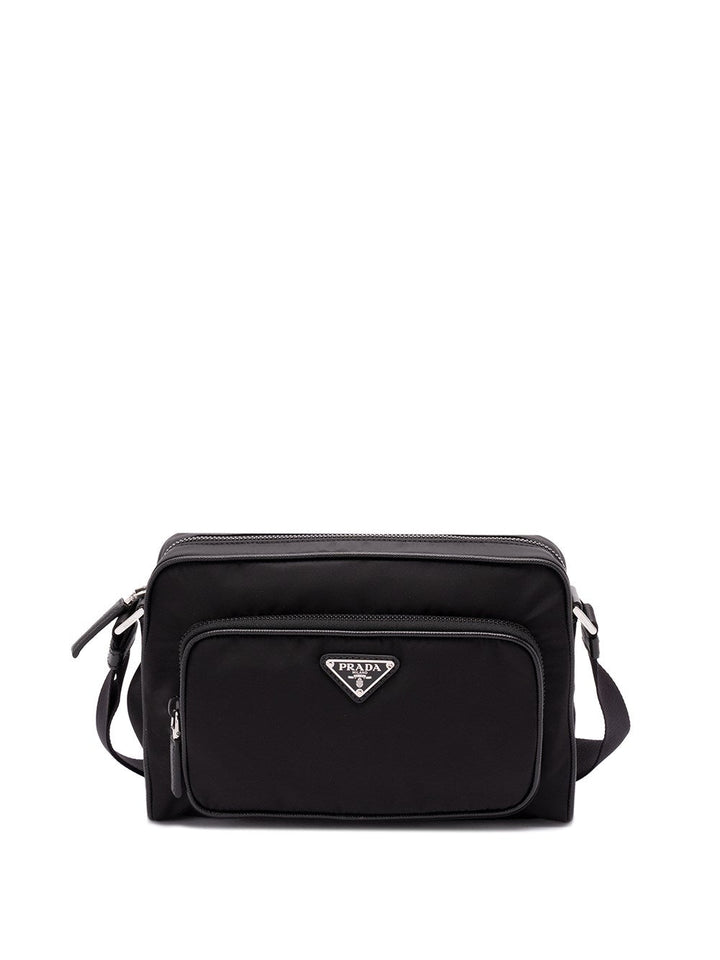 Prada Men Re-Nylon And Saffiano Leather Bag