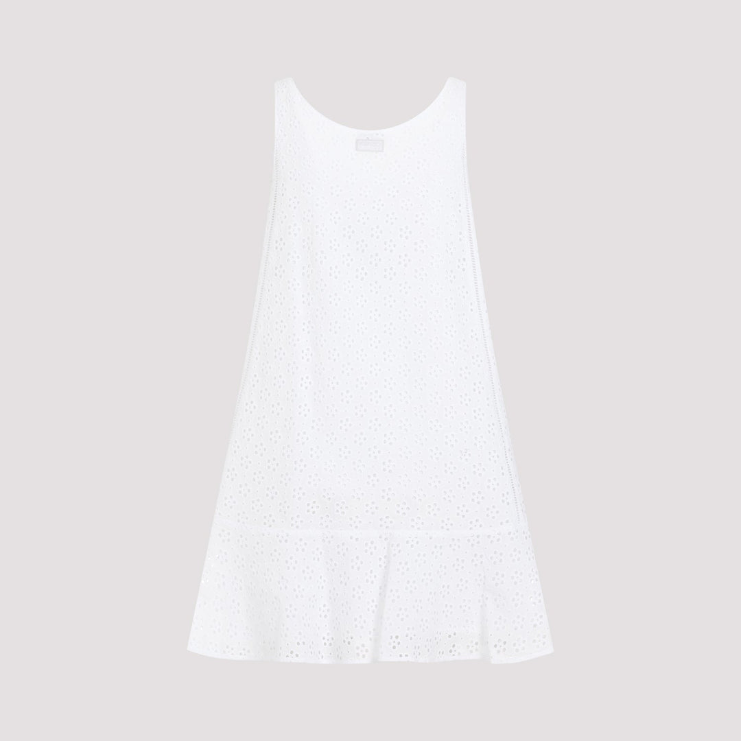 Kenzo Broderie Anglaise Mini Dress Women