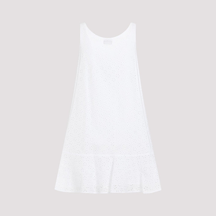 Kenzo Broderie Anglaise Mini Dress Women