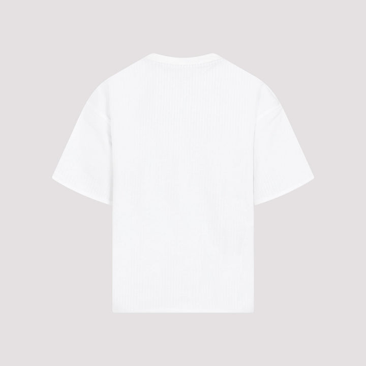 Bottega Veneta Double Layer Striped Cotton T-Shirt Women