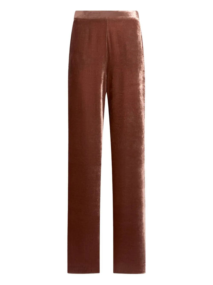 Etro Women Velvet Palazzo Trousers
