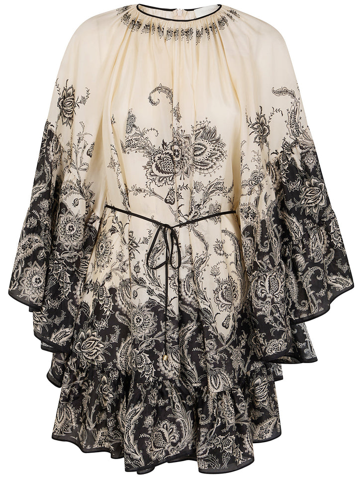 Zimmermann Women Rhiannon Lantern Mini Dress