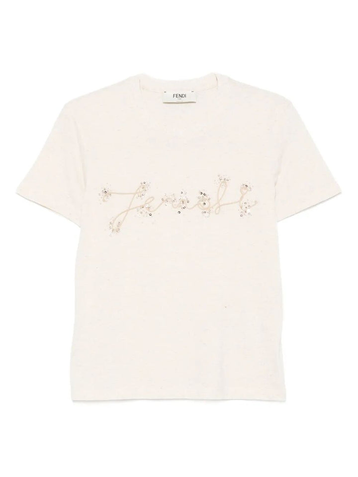Fendi Women T-Shirt Fendi Embr